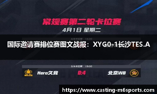 国际邀请赛排位赛图文战报：XYG0-1长沙TES.A